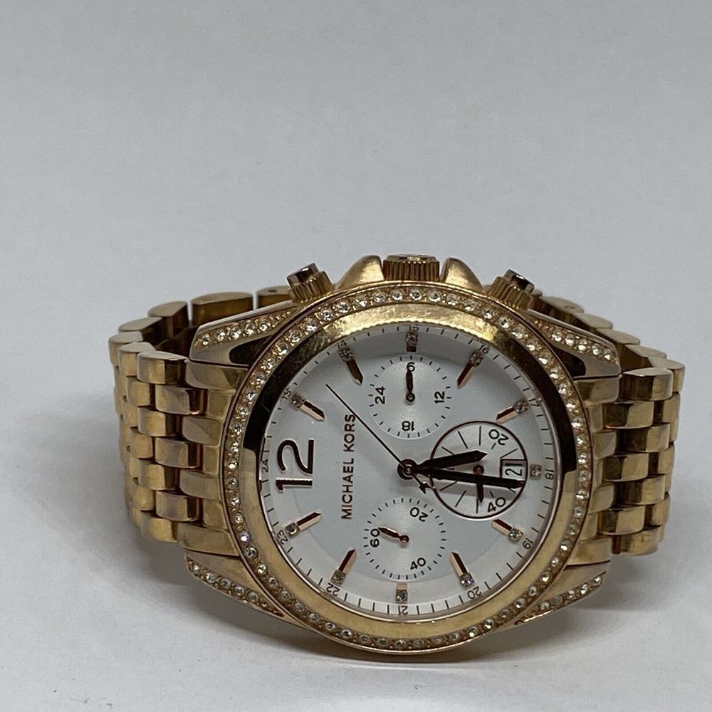 Michael Kors Pressley MK5836 Women Stainless Steel Analog Dial Wrist Watch UC486 - Picture 7 of 12